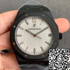 Replica Audemars Piguet Royal Oak 15500 DLC Version 1:1 Best Edition ZF Factory White Dial