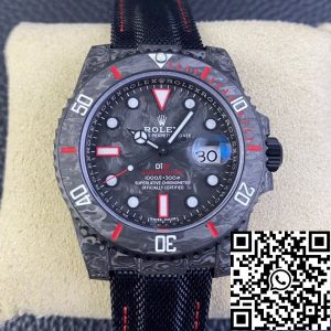 Replica Rolex Submariner 1:1 Best Edition VS Factory DIW Carbon Fiber Nylon Velcro Strap
