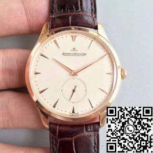 Replica Jaeger-LeCoultre Master Ultra Thin Q1352520 ZF Factory 1:1 Best Edition Swiss ETA896 Creamy dial sub second