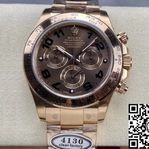 Replica Rolex Cosmograph Daytona M116505-0011 1:1 Best Edition Clean Factory Rose Gold