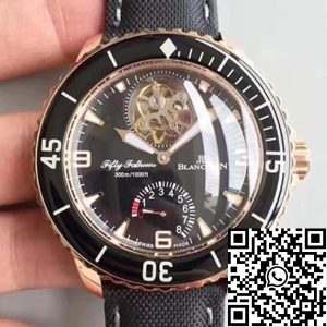 Replica Blancpain Fifty Fathoms Tourbillon 5025-3630-52A 1:1 Best Edition Swiss Tourbillon