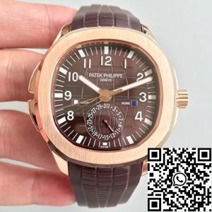Replica Patek Philippe Aquanaut Dual Time 5164R-001 1:1 Best Edition Swiss ETA324SC