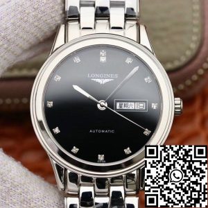 Replica Longines flagship double calendar L4.899.4.12.6 GK Factory 1:1 Best Edition Swiss ETA2836