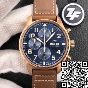 Replica IWC Pilot IW377721 1:1 Best Edition ZF Factory Rose Gold