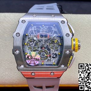 Replica Richard Mille RM11-03 1:1 Best Edition KV Factory Titanium Steel