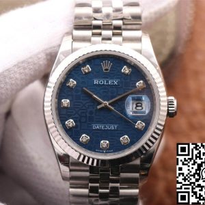 Replica Rolex Datejust M126234-0011 1:1 Best Edition EW Factory Blue Dial