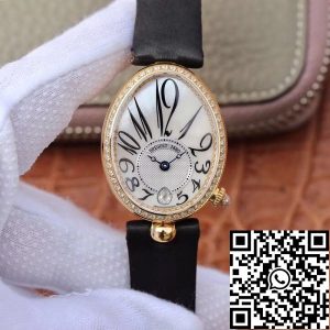 Replica Breguet Reine de Naples 8918BA/58/864.D00D Ladies 18K Yellow Gold ZF Factory 1:1 Best Edition Swiss ETA6T51