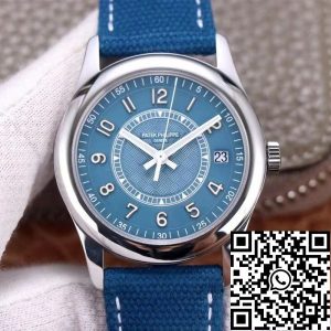 Replica Patek Philippe Calatrava 6007A-001 1:1 Best Edition ZF Factory Blue Dial