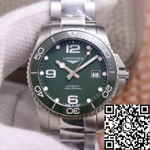 Replica Longines Hydroconquest L3.781.4.06.6 1:1 Best Edition ZF Factory Green Dial Swiss L888.2
