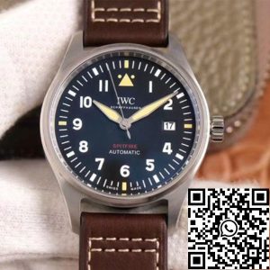 Replica IWC Pilot Spitfire IW326803 1:1 Best Edition MKS Factory Black Dial Swiss ETA9015