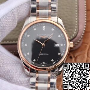 Replica Longines Master Collection L2.793.5.57.7 1:1 Best Edition V9 factory Black Dial Cal.L888
