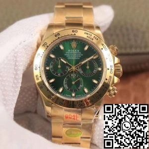 Replica Rolex Daytona M116508-0013 1:1 Best Edition Noob Factory Green Dial Swiss ETA4130