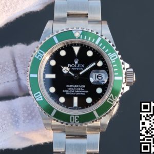 Replica Rolex Submariner 16610LV-93250 1:1 Best Edition JF Factory Black Dial