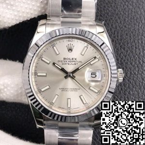 Replica Rolex Datejust M126334-0003 1:1 Best Edition VS Factory Silver Dial