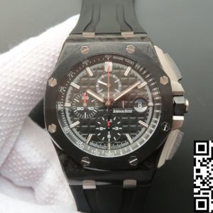 Replica Audemars Piguet Royal Oak Offshore 26400AU.OO.A002CA.01 1:1 Best Edition JF Factory Black Dial