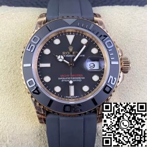 Replica Rolex Yacht Master M126655-0002 40MM 1:1 Best Edition VS Factory Rose Gold