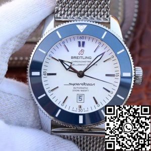 Replica Breitling Superocean Heritage II AB201012 GF Factory 1:1 Best Edition Swiss ETA9015 White Dial