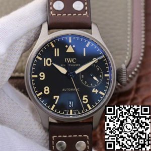 Replica IWC Big Pilot IW501004 ZF Factory 1:1 Best Edition Swiss ETA51111 Black Dial