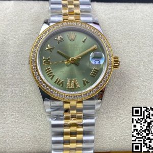 Replica Rolex Datejust M278383RBR-0016 31MM 1:1 Best Edition EW Factory Green Dial