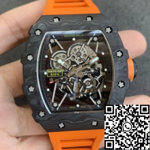 Replica Richard Mille RM35-02 1:1 Best Edition KV Factory V3 Orange Strap