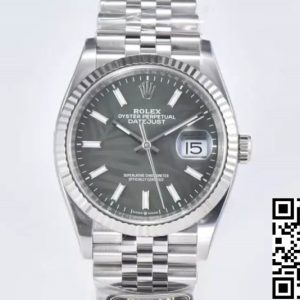 Replica Rolex Datejust M126234-0047 36MM 1:1 Best Edition Clean Factory Green Dial