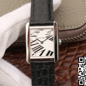 Replica Cartier Tank W5200018 1:1 Best Edition K11 Factory White Dial