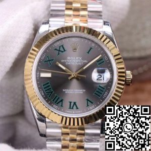 Replica Rolex Datejust M126333-0020 1:1 Best Edition TW Factory Gray Dial Swiss ETA3235
