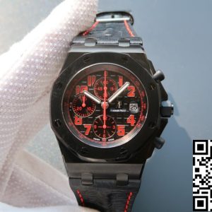 Replica Audemars Piguet Royal Oak Offshore 26186SN.OO.D101CR.01 1:1 Best Edition JF Factory Black Dial