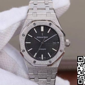 Replica Audemars Piguet Royal Oak 15454BC.GG.1259BC.01 1:1 Best Edition JH Factory Black Dial