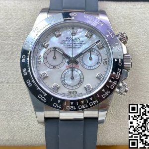 Replica Rolex Cosmograph Daytona M116519LN-0026 1:1 Best Edition Clean Factory Rubber Strap