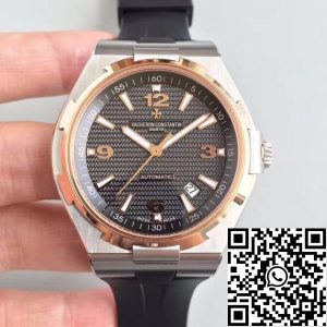 Replica Vacheron Constantin Overseas 47040 JJ Factory 1:1 Best Edition Swiss ETA9015 Black Rubber Strap
