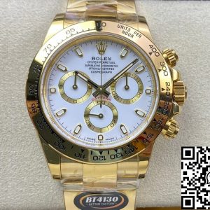 Replica Rolex Daytona M116508-0001 1:1 Best Edition BT Factory White Dial