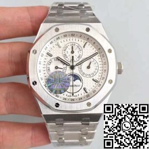 Replica Audemars Piguet Royal Oak Perpetual Calendar 41 26574ST.OO.1220ST.01 JF Factory 1:1 Best Edition Swiss ETA5134