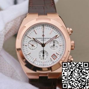 Replica Vacheron Constantin Overseas 5500V/000R-B074 8F Factory 1:1 Best Edition Swiss ETA7750 Silver Dial