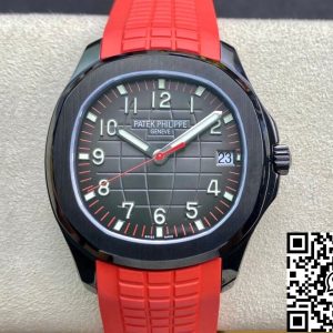 Replica Patek Philippe Aquanaut PP5167 1:1 Best Edition ZF Factory DLC Black Dial