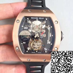 Replica Richard Mille RM001 Tourbillon JB factory 1:1 Best Edition Swiss Tourbillon
