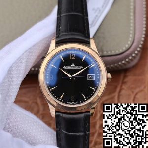Replica Jaeger LeCoultre Master Control Date Q1542520 ZF Factory 1:1 Best Edition Swiss ETA9015 Black Dial