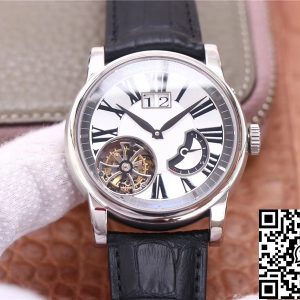 Replica Roger Dubuis Hommage RDDBHO0568 Tourbillon 1:1 Best Edition JB Factory White Dial Swiss RD540