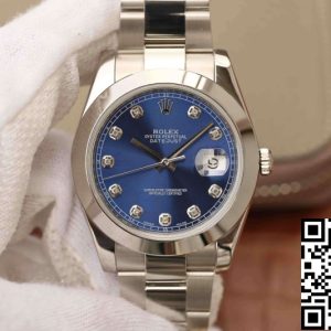 Replica Rolex Datejust M126300 1:1 Best Edition EW Factory Blue Dial