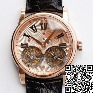 Replica Roger Dubuis Hommage RDDBHO0562 1:1 Best Edition JB Factory Gold Dial Swiss RD100