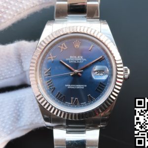 Replica Rolex Datejust 116334 41MM 1:1 Best Edition EW Factory Blue Dial
