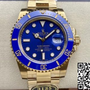 Replica Rolex Submariner M116618LB-0003 1:1 Best Edition Clean Factory Blue Dial