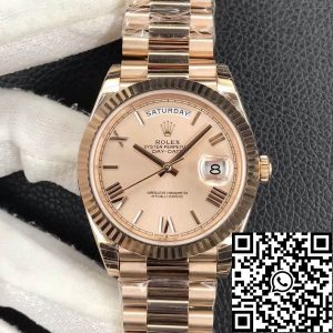 Replica Rolex Day Date M228238-0006 1:1 Best Edition EW Factory Gold Dial
