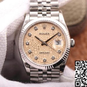Replica Rolex Datejust M126234-0023 1:1 Best Edition EW Factory Diamond Dial