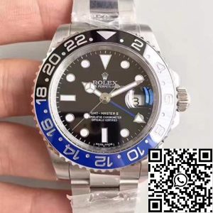 Replica Rolex GMT-Master II 116710BLNR Noob Factory 1:1 Best Edition Swiss ETA2836-2