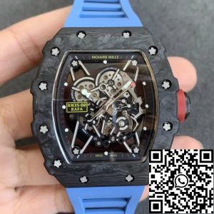 Replica Richard Mille RM35-02 1:1 Best Edition KV Factory V3 Carbon Fiber Case