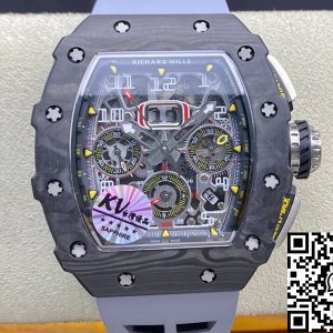 Replica Richard Mille RM-011 1:1 Best Edition KV Factory Forged Carbon Case