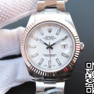 Replica Rolex Datejust M126334-0009 1:1 Best Edition EW Factory White Dial