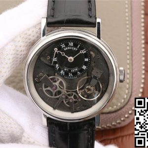 Replica Breguet Tradition 7057BB/G9/9W6 1:1 Best Edition Skeleton Dial