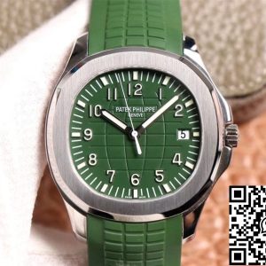Replica Patek Philippe Aquanaut 5168G 1:1 Best Edition ZF factory green dial Swiss Cal.324 SC